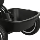 Qaba - Vélo pour tout-petits avec siège réglable - noir-Roues EVA avant de 10 po et arrière de 8,5 po 