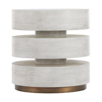 Zuo - Laha Table d’appoint - Chêne blanc-Placage de bois raffiné avec texture naturelle chaleureuse