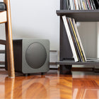 Kanto - Subwoofer de 8 po amplifié et scellé, 300 W - Noir mat-Entrée ligne RCA G/D