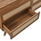 Modway - Soma 8 tiroirs Commode, Noyer-7