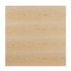 Modway - Verne 35 po Carré Table à manger, Or Naturel-Socle en socle en métal en or poli