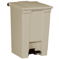 Legacy  - Conteneur Step-On - 16.2 po l x 15.75 po P x 23.6 po H - 45 Litres - Beige-Poubelle