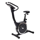 Stamina - Vélo d’exercice magnétique 345 - noir-Vérifiez la vitesse, le temps, la distance, les calories, le nombre de tours par minute, les watts et le pouls grâce à un écran ACL facile à utiliser