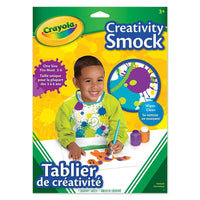 Crayola – Tablier d'artiste-À manches longues pour une créativité sans souci.