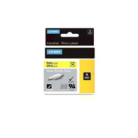 Dymo - Tube de thermo-rétraction industriel Rhinoâ„¢, 3/8 po x 5 pi, jaune-Solution d'identification de câbles haut de gamme