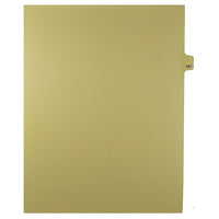 Mark Maker – Onglets séparateurs juridiques beiges, 1/25 onglets, format lettre, sans trous, numéro 157, 25/paquet-Onglets séparateurs beiges, 1/25 onglets