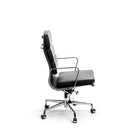 Nicer Furniture - chaise de gestion à dossier haut Soft Pad - noir-Qualité de fabrication élevée, y compris des coutures doubles droites exactes et un rembourrage dodu au toucher.