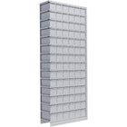 Metalware – Étagère enclenchable RK929, 15 tablettes, 36 x 12 x 88 (po), gris pâle-Système de tablettes ajustables offrant un espace de rangement solide, mais économique qui convient à vos besoins