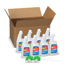 Comet Professional - Vaporisateur nettoyant prêt pour l’utilisation avec javellisant, 945 mL, Paquet de 8-Le nettoyant de Comet combine le pouvoir d’un nettoyant pour salle de bain surpuissant et d’un désodorisant pour surfaces