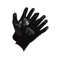 Forcefield - Gants revêtus de mousse Nitrile Noir, Taille 11-Objet général, nitrile sur gant en nylon