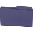 Hilroy - Chemises de classement, bleu marine, format légal, 9 po x 14 7/8 po, paquet de 100-Chemise à dossier de format légal