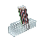 Azar Displays – Plateau à 24 compartiments pour panneau perforé/rainuré, 2/paquet (225530)-Dimensions : 10,25 larg. x 3 prof. x 2,5 haut. (po)