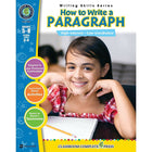 Livre numérique : How to Write a Paragraph (PDF, téléchargement pour 1 utilisateur), ISBN 978-1-55319-392-0, 5e à 8e année-Vous recevrez deux courriels : un confirmant toute la commande et l'autre avec un bouton Download Software (Télécharger le logiciel). Vous pouvez télécharger immédiatement ou revoir votre courriel pour télécharger plus tard.
