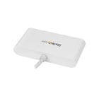 StarTech - Concentrateur USB-C à 4 ports USB 3.0 - USB-C vers 4x USB-A, blanc, (HB30C4ABW)-Léger et compact, facilitant le transport