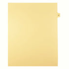 Markmaker - 25 tabs/PQT, 5 PQT/Boite, Intercalaires imprimes Legal, Chamois, 1/15th coupe| format lettre, sans trous, Numero 63-Intercalaires imprimes Legal