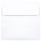 JAM Paper Enveloppes carrées avec revêtement intérieur et fermeture gommée, 6 x 6 po, blanc avec intérieur rouge, paq./100-Taille : 6 x 6 po