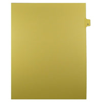 Mark Maker – Onglets séparateurs juridiques beiges, 1/25 onglets, format lettre, sans trous, numéro 5, 25/paquet-Onglets séparateurs beiges, 1/25 onglets