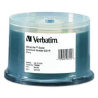Verbatim – Disques CD-R vierges 52x, capacité de 700 Mo, surface estampillée et revêtement dur, carrousel, 50/paquet (96159)-Disques CD-R vierges