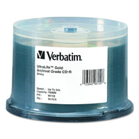 Verbatim – Disques CD-R vierges 52x, capacité de 700 Mo, surface estampillée et revêtement dur, carrousel, 50/paquet (96159)-Disques CD-R vierges