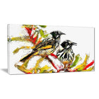 Designart – Moineaux, imprimé sur toile, 40 x 20 po (PT2497-40-20)-Impression