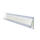 Azar - Se redresser Plaque signalétique du dos adhésif - 8.5 po l x 1.25 po H - Pack de 10-Vendu en paquets de: 10