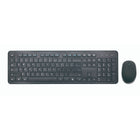 Basic Tech - Clavier et souris sans fil noirs-La connectivité sans fil pratique de 2,4 GHz est rapide et fiable