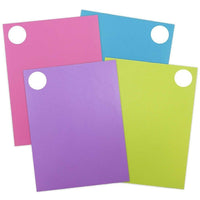 JAM Paper Sceaux autocollants ronds, 1,67 po dia., couleurs variées tendance, 4 paquets de 120 unités (147627Fassrt)-Étiquettes en forme de cercle