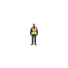 Zenith Safety - Veste D'Arpenteur Haute Visibilité, Conforme À La Csa, Jaune Lime Haute Visibilité, Moyen, paquet de 6-Couleur Jaune lime haute visibilité