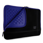 Housse de Protection Ordinateur, suède, Vangoddy Pochette PC Portable Ultrabook Sacoche Laptop Compatible 13,3 po, Bleu-Convient aux ordinateurs portables de 13,3 pouces