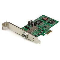 StarTech  Carte réseau PCI Express Gigabit Ethernet à fibre optique/adaptateur SFP et de carte réseau PCIE SFP-S’adapte à votre configuration réseau en utilisant l’émetteur-récepteur en fibre de votre choix dans un port SFP ouvert