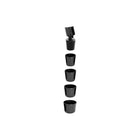 WeatherTech CupFone?? Two View, Support universel pour téléphone portable, noir-noir