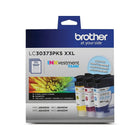 Brother – Cartouches d'encre authentiques à réservoir Inkvestment - ultra haut rendement, paq./3 (LC30373PKS)-L'encre authentique Brother produit des impressions nettes et durables