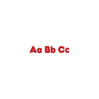 Trend Enterprises - Lettres prédécoupées Ready Letters, 4 po, rouge (T-79902)-Dimensions : 4 long. po