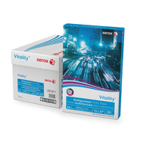 Xerox - Papier d’impression multifonction Vitality - 24 lb - 11 po x 17 po - Blanc - 2 500 feuilles-Blanc