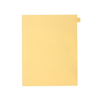 Mark Maker – Onglets séparateurs juridiques beiges, 1/15 onglets, format lettre, sans trous, lettre A, 25/paquet-Onglets séparateurs beiges, 1/15 onglets