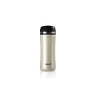 Timolino – Thermos TeaGo à isolation sous vide, blanc ivoire, 12 oz-L’isolation sous vide garde la boisson chaude, froide et fraîche pendant des heures. Il suffit de déposer des feuilles de thé ou du café frais moulu à l’intérieur du cylindre et de verser de l’eau chaude sur le dessus; la boisson s’infiltre à l’intérieur