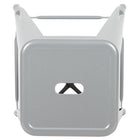 Flash Furniture Tabouret De Bar 30" - Empilable-Argent - Paquet D (4ET3132030SVR)-Conception sans dossier à gain de place