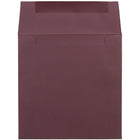 JAM Paper Enveloppes carrées format invitation avec fermeture gommée, 6 x 6 po, bourgogne, paquet de 100-Taille : 6 x 6 po