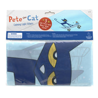 Educational Insights - Pete the Cat® Calming Light Filters, Pack de 3-Créez un environnement calme et frais : Créez un environnement calme et apaisant avec les filtres de lumière calmants Pete the Cat ! Les filtres lumineux diminuent l'éblouissement et le scintillement des lumières fluorescentes et LED au-dessus de la tête, permettant aux élèves de se concentrer, de se concentrer et d'apprendre