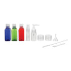 Austin House – Ensemble de bouteilles TSA 7 jours, blanc, AH33BS92-Fait d'un matériau qui n'interagit pas avec lees fluides
