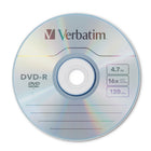 Verbatim AZO DVD-R AZO 4,7 Go 16X avec surface sous marque - Boi^tier mince 10 pie`ces-4,7 Go, 120 minutes, compatible avec matériel DVD R jusqu'à 16X