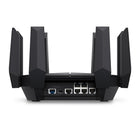 TP-Link - AXE16000 Routeur Wi-Fi 6E 16-flux quadri-bande - Noir-Smart Connect attribue intelligemment chaque appareil à la meilleure bande Wi-Fi pour des performances optimales