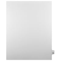 Markmaker - Intercalaires imprimes Legal, Blanc, 1/25th coupe, format lettre, sans trous, 25 tabs/PQT, 5 PQT/Boite, Numero 173-Intercalaires imprimes Legal