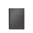 Rocketbook – Cahier Réutilisable Intelligent Fusion – Format Exécutif – 21 Feuilles – Gris Espace Profond-Envoyez vos notes manuscrites aux services d’informatique en nuage les plus populaires comme Google drive, Dropbox, Evernote, box, OneNote, Slack, iCloud, iMessage, courriel et plus en utilisant l’application Rocketbook gratuite pour iOS et Android