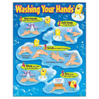 TREND Enterprises, Inc. Tableau d'apprentissage pour se laver les mains, 17" x 22"-3