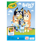 Crayola - cahier à colorier - 96 pages - Bluey-LIVRE DE COLORIAGE POUR ENFANTS : Les enfants créatifs vont adorer embellir les aventures de Bluey !
