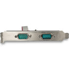 StarTech - Carte adaptateur série RS232 à 2 ports avec UART 16950 (PEX2S953LP)-Conforme à la norme PCI Express 1,1, assurant une performance fiable