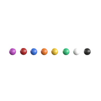 Flash Furniture - Ensemble d'accessoires de 512 chevilles pour panneaux STEAM modulaires - Multicolores-Kit d'accessoires de chevilles de qualite commerciale pour systemes muraux STEAM modulaires