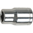 Aurora Tools - Accessoires Pour Cliquet 3/8po - Douilles Sae Longueur Standard À Prise 3/8po, 6 Pans, paquet de 5-Dimension de la prise 3/8po