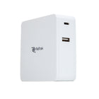 ReTrak - Chargeur de Notebook Rétractable de 87W Type-C avec Cable de Charge/Synchronization-Utilisez le câble USB-C droit de 3' rétractable et 6' usb-C indépendamment avec d’autres appareils